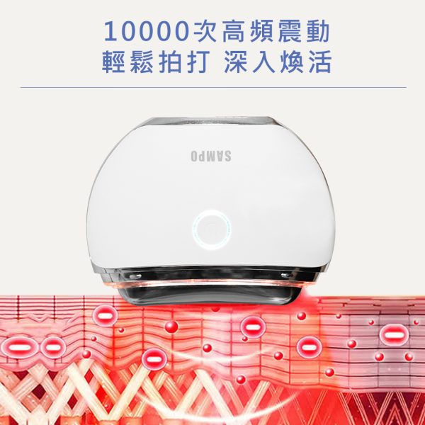 SAMPO 聲寶 彩光深層震動溫感緊緻美容儀 /微電流導入儀/刮痧板/美膚儀(FY-Z2401DL)：圖片 11